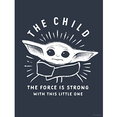 Afbeelding van Komar Artprint Mandalorian The Child Iconic Kinderkamer, slaapkamer, woonkamer (1 stuk)