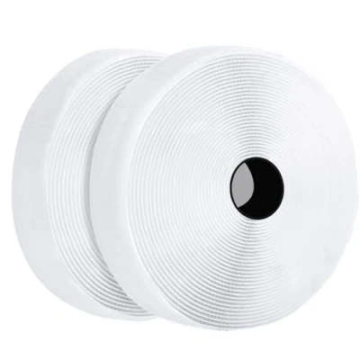 Afbeelding van Klittenband Zelfklevend 20mm x 8 meter Extra Sterk, Dubbelzijdig Hook and Loop Tape, Zelfklevende banden (Wit)