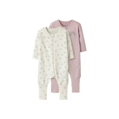 Afbeelding van Name it 2ERPACK Jumpsuit voor kinderen, Maat: 68, Jet stream