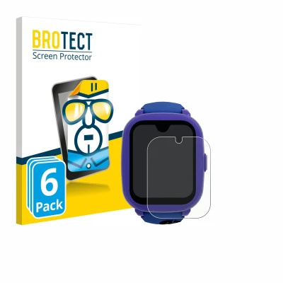 Afbeelding van BROTECT Screenprotector voor SaveFamily Iconic Plus 2 4G Folie Beschermfolie transparant (6 Stuks)