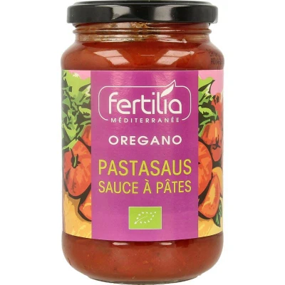 Afbeelding van Fertilia Pastasaus Oregano Bio, 350 gram