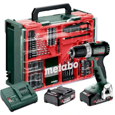 Afbeelding van Metabo BS 18 L BL Set 613155710 Accu schroefboormachine V 2 Ah Li ion Incl. accus, Brushless, koffer, lader, accessoires