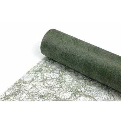 Afbeelding van Protinam Tafelloper, polyester, 6605 mosgroen, 20m, 20