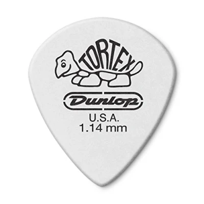 Afbeelding van Jim Dunlop 478P.73 Tortex Jazz III wit Set van 72 1.14mm
