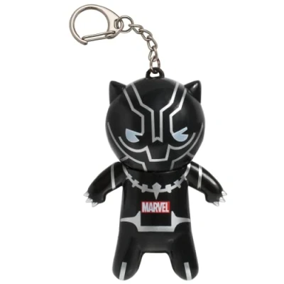Afbeelding van Lip Smacker Marvel Collection, Black Panther Gearomatiseerde Lippenbalsem voor Kinderen met Sleutelhanger, Hydraterend en Verfrissend, Enkele Blister Verpakking