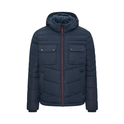 Afbeelding van s.Oliver Gewatteerde jas met afneembare capuchon, 5978, 3XL