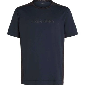 Afbeelding van CALVIN KLEIN PERFORMANCE sport T shirt donkerblauw