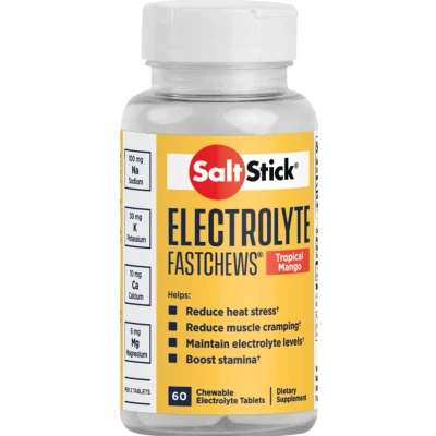 Afbeelding van Saltstick Fastchews Electrolyte Tropical Mango 60 stuks