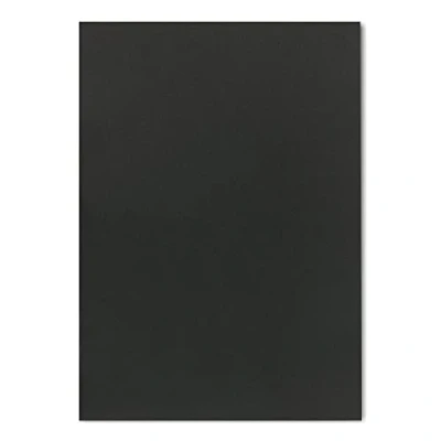 Afbeelding van 50 vellen DIN A5 papier, natuurlijk zwart, 120 g, 14,8 x 21 cm, knutselpapier, briefpapier FarbenFroh by GUSTAV NEUSER