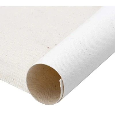 Afbeelding van Paintersisters® PREMIUM 380 gr/m² canvas op rol 10m x 160cm, klaar voor schilderen, 100% katoen, zeer scheurvast! Canvasrol