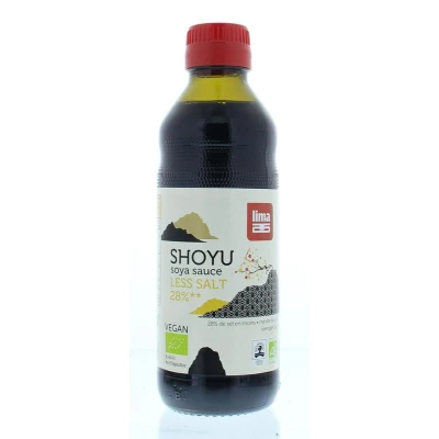 Afbeelding van Lima Shoyu 28% Less Salt Bio, 250 ml