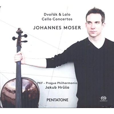 Afbeelding van Johannes Moser, Jakub Hrusa Dvořák &amp; Lalo: Cello Concertos (Super Audio CD)