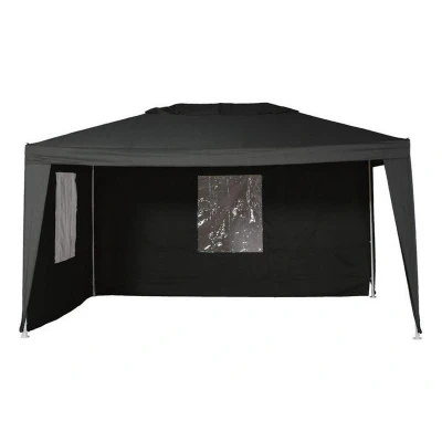 Afbeelding van Garden Impressions Esprit set 2 zijwanden 3x3 donker grijs Majorr