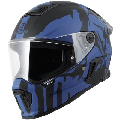 Afbeelding van Bogotto Rapto Demon Helm, blauw, afmeting M voor man