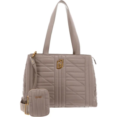 Afbeelding van Liu Jo Hand en schoudertas Beige STUK