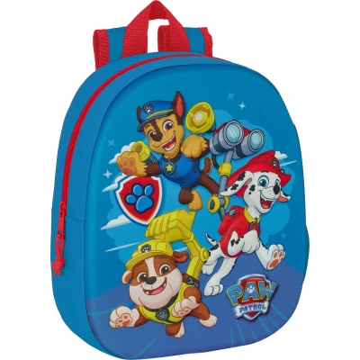 Afbeelding van PAW Patrol Rugzak, 3D Team 33 x 27 10 cm Polyester