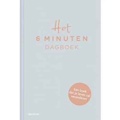 Afbeelding van 6 minuten dagboek regenboog editie