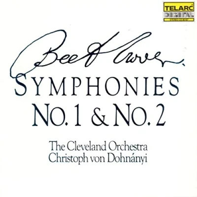 Afbeelding van Beethoven: Symphonies no 1 &amp; 2 / Dohnanyi, Cleveland Orch