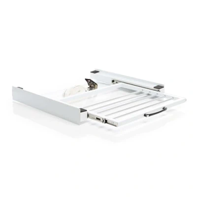 Afbeelding van Wiltec tussenframe met waslijn werkblad frame voor was en droogmachine droger wasmachine