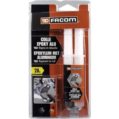 Afbeelding van FACOM Epoxylijm Tweecomponenten spuit met dop 28 g