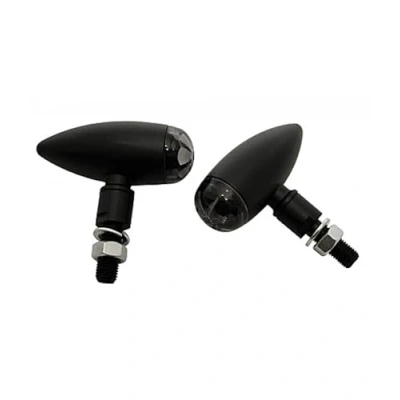 Afbeelding van HIGHSIDER LED indicatoren MICRO BULLET, b/w, zwart