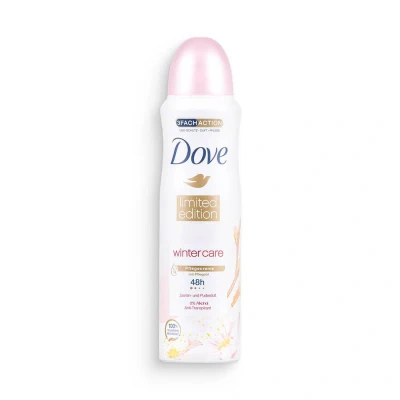 Afbeelding van 6x Dove Deodorant spray Winter Care/ 0% Alcohol Jasmijn &amp; Poedergeur 150ml