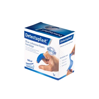 Afbeelding van Detectaplast Zelfklevend Schuimverband, Ft 6 Cm X 4,5 M, Op Rol Pleister