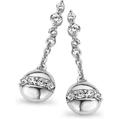 Afbeelding van Orphelia Oorbel Zirconium Sterling Zilver 925