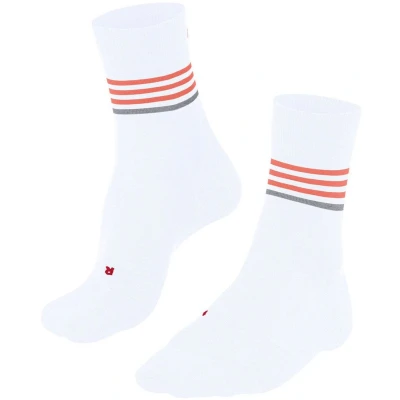 Afbeelding van FALKE Dames Hardloopsokken RU4 Endurance W So katoen functioneel materiaal anti blaar 1 paar, Wit White 2004 Stripe, 35 36