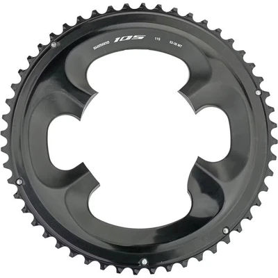 Afbeelding van Shimano Kettingblad 53T 105 FC R7000 zwart
