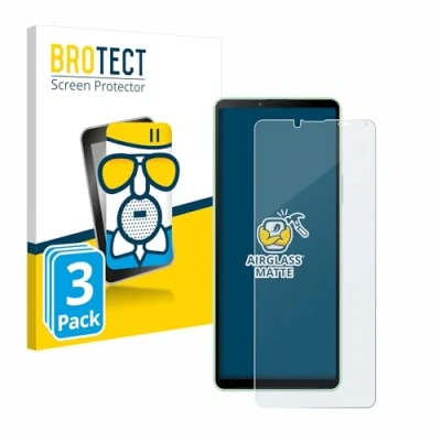 Afbeelding van BROTECT Screenprotector voor Sony Xperia 10 V Folie Beschermfolie Beschermglas matte (3 Stuks)