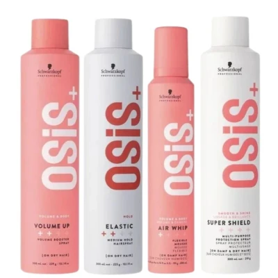 Afbeelding van Schwarzkopf Osis+ Elastic Volume Set XXL 3x300+200ml