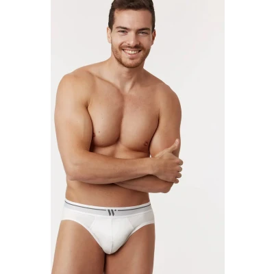 Afbeelding van Woody Mini Slip Duopack Wit XXL