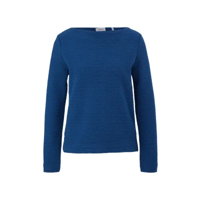 Afbeelding van s.Oliver Dames 10.2.11.14.140.2126023 Sweatshirts, blauw, 46, 46