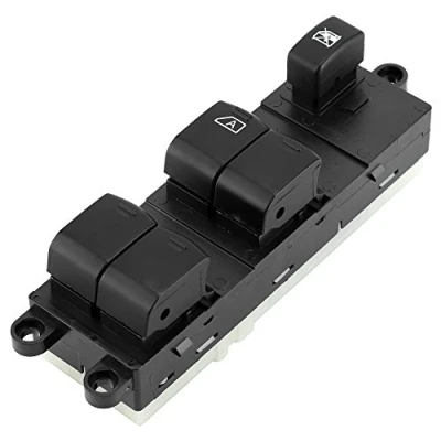 Afbeelding van Keenso Power Master raamschakelaar bestuurderszijde raambediening voor Navara Pathfinder Qashqai Automotive schakelaars