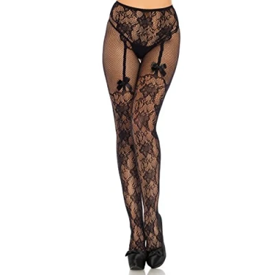 Afbeelding van Crotchless pantyhose fleures