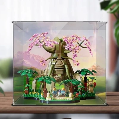 Afbeelding van Acryl vitrine voor Lego 77092 Deku Tree, Stofdichte Doos, Opbergdoos, Transparante Display Box Compatibel met (alleen Case, Geen Model