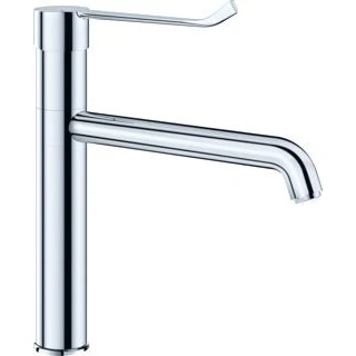 Afbeelding van Delabie wastfmengkr opb securitherm chroom 1 gats kraang 2564t2ep