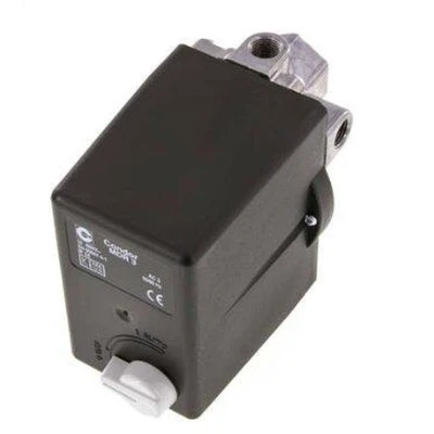 Afbeelding van 6 tot 16bar Compressordrukschakelaar 1xG1/2&#039;&#039; 3xG1/4&#039;&#039; 400VAC MDR 3 16 K