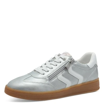 Afbeelding van Marco Tozzi Damessneakers, zilver, 39 EU, EU