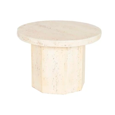Afbeelding van Kleine bijzettafel Home ESPRIT Beige Magnesium 60 x 41,9 cm