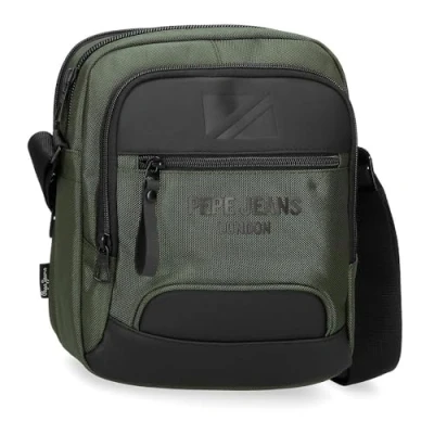 Afbeelding van Pepe Jeans Bromley schoudertas groot, Groen, 22 x 27 8 cm, polyester, Eén maat, Grote