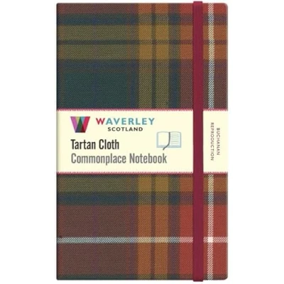 Afbeelding van Waverley (L): Buchanan Reproduction Tartan Cloth Large Notebook