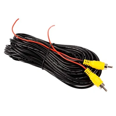 Afbeelding van KIMISS RCA kabel, 15 m naar Mannelijk AV Audio Video Kabel Koord voor Auto Achtercamera DVD CD speler TV Box