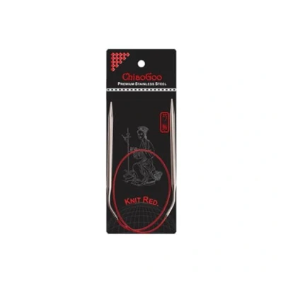 Afbeelding van ChiaoGoo Red Circular Knitting Needles 24&quot; Size 2/2.75mm