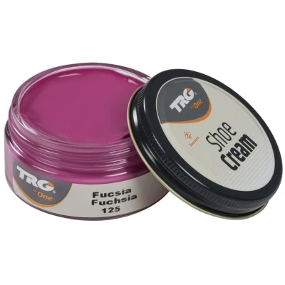 Afbeelding van TRG schoencrème met bijenwas fuchsia 50 ml