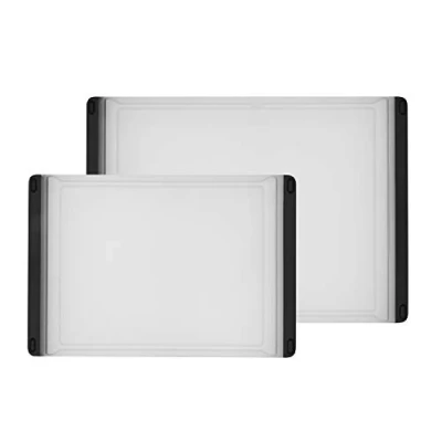 Afbeelding van OXO Good Grips 2 delige kunststof snijplank set (Pack van 1) transparant
