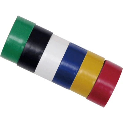 Afbeelding van Work it isolatietape 6 rollen 19mm x 2,5 meter