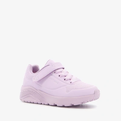 Afbeelding van Skechers Uno Lite meisjes sneakers lila Maat 28 Extra comfort Memory Foam