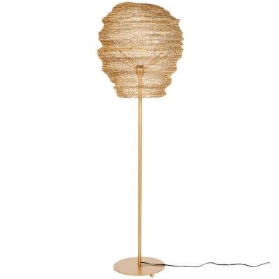 Afbeelding van Puur Mysen vloerlamp messing Metaal